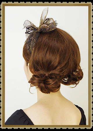 Moitie ネオゴシックアーチリボンカチューシャ ヘアアクセサリー