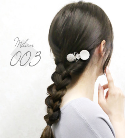 アンティーク風こなれヘアクリップ<br>