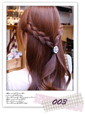 50%OFF 移転セール】【ヘアゴム】クリスタルモチーフ＃568