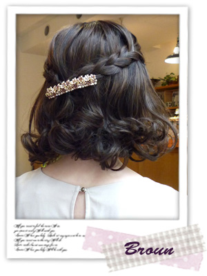 一点もの 水色お花バレッタ レジンヘアアクセサリー バレッタ Rana ハンドメイドアクセサリー 通販｜Creema(クリーマ) 17218357