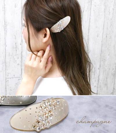 輝く大人のヘアバレッタ<br> 輝く大人のヘアバレッタ<br>