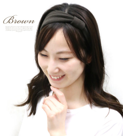 50%OFF 移転セール】【ヘアバンド】リボンワイドターバン